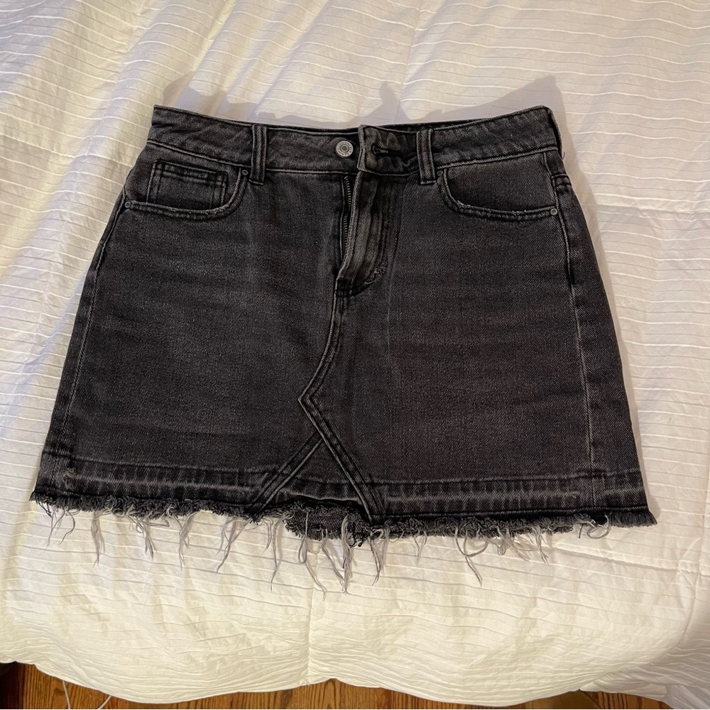 Black Denim Pacsun Skirt